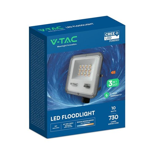 Naświetlacz LED CREE PRO 6Y 10W 730lm 3CCT