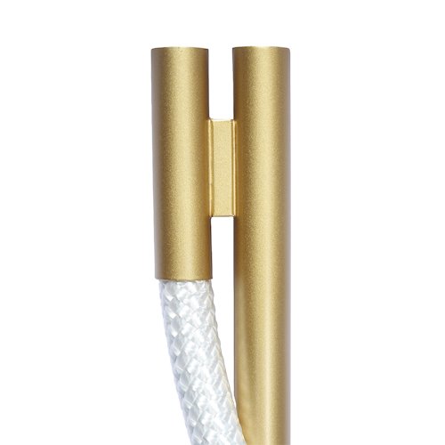 Kinkiet ścienny LED Serpente 12W CCT wężyk splot - złoty