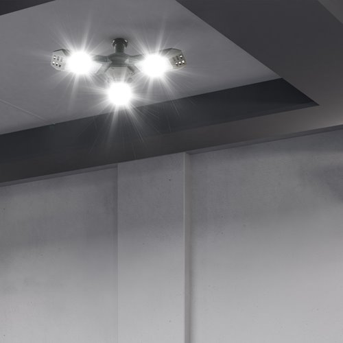 Lampa warsztatowa LED E27 50W 4500lm 4000K