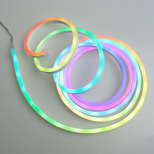 Neon LED RGB 3 metry USB 5V Bluetooth z pilotem