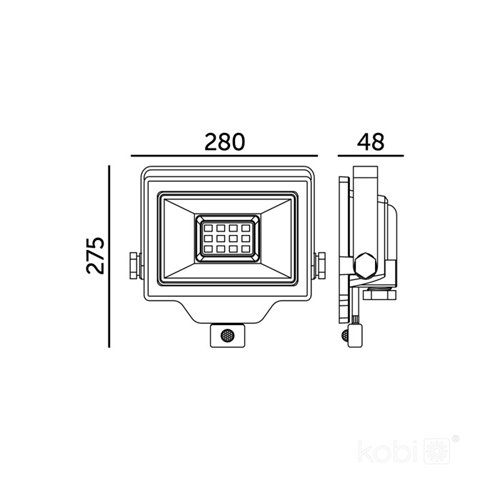 naświetlacz led 100w