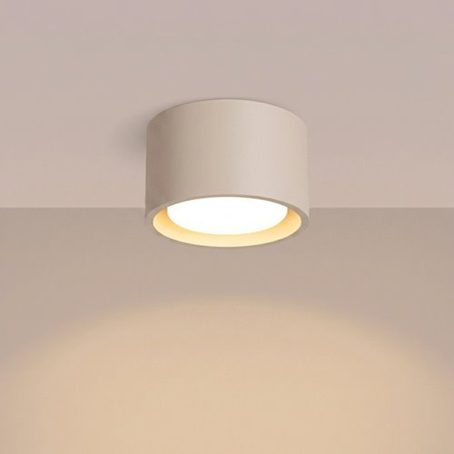 Lampa sufitowa tuba Modo 1xGx53 taupe