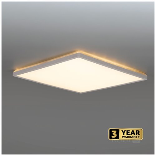 Plafon LED IP54 kwadratowy Slim 12W CCT z czujnikiem