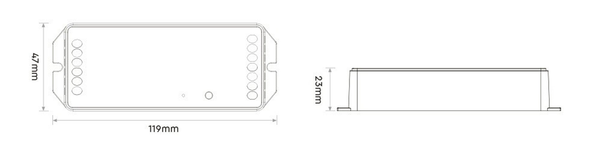 Mi-Light PR5 sterownik LED 5w1 12V-48V 20A