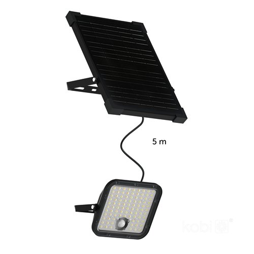 Naświetlacz LED Solarny z czujnikiem 30W 4800lm 2CCT