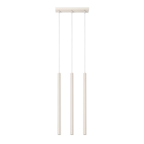 Lampa wisząca potrójna Pastelo 3xG9 listwa beżowa