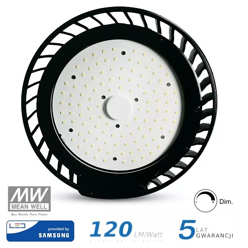 Lampa LED V-TAC High Bay Samsung 100W 120st 120lm/W 1-10V VT-9-114 4000K 12000lm