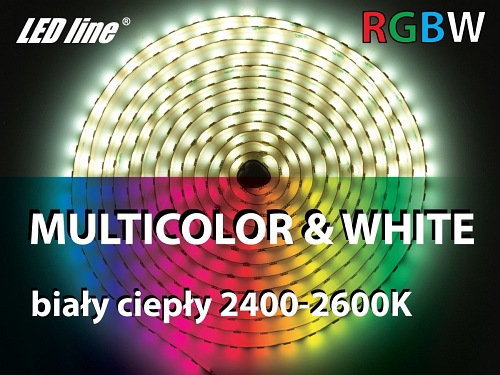 Taśma LED LED line® 300xSMD5060 12V 96W RGBW 2400-2600K