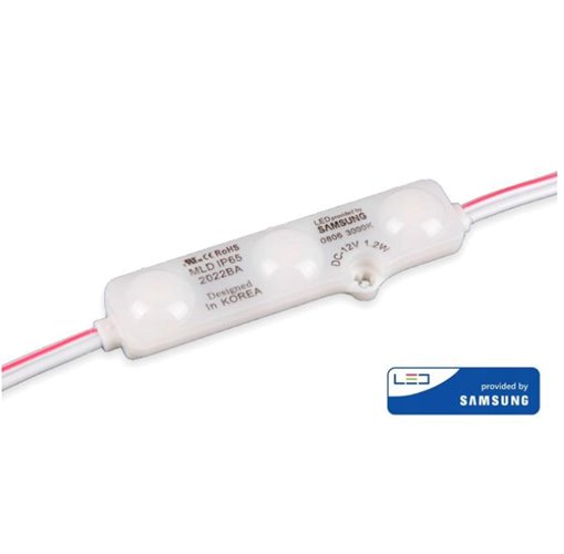 Moduł LED 3xSMD 1,2W barwa ciepla