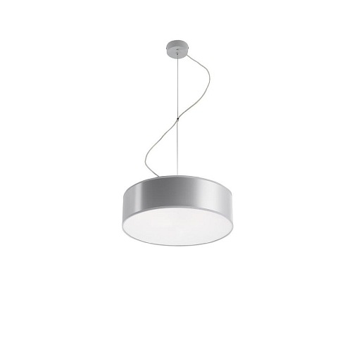 Lampa wisząca plafon ARENA 35 cm 2xE27 szary