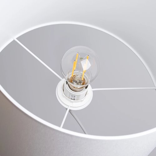Lampa wisząca minimalistyczna Nova 30cm 1xE27 biała