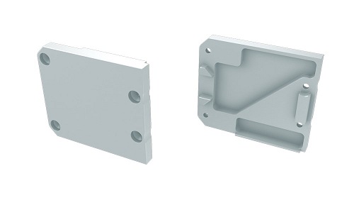 Zaślepka do profli Unico aluminiowa prawa - różne kolory