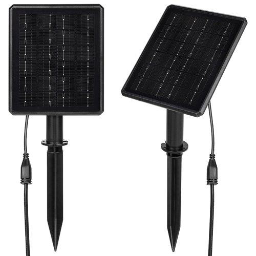 Reflektory solarne LED wbijane 4x1W - zestaw 4 sztuki