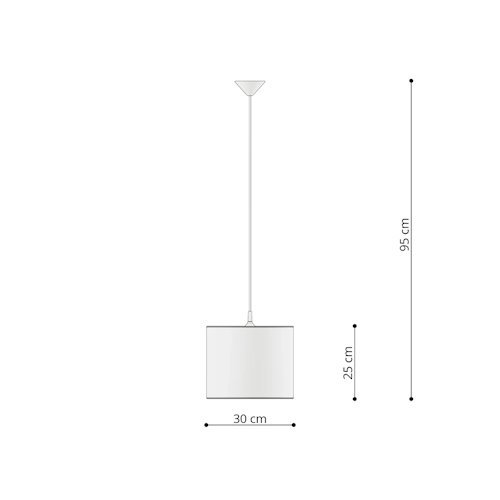 Lampa wisząca dziecięca Cat 30 1xE27 wielokolorowa