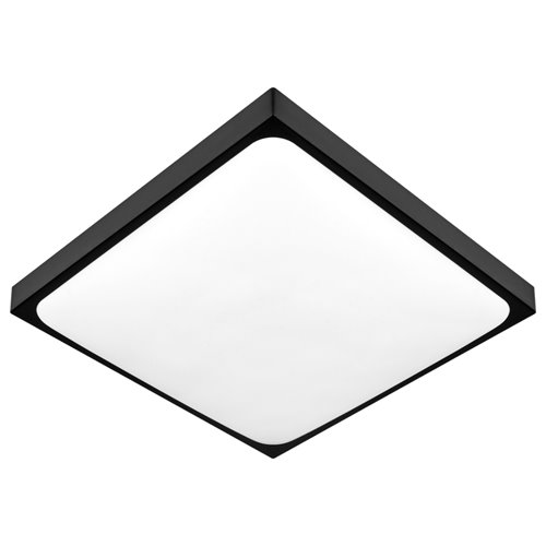 Panel LED kwadratowy czarny Lumo 18W 1800lm 4000K