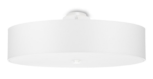 Lampa sufitowa SKALA okrągła 50 cm 5xE27 biała