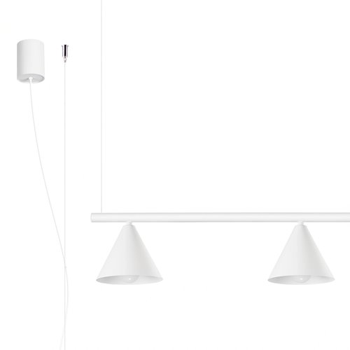 Lampa wisząca Nox 4-punktowa 4xE14 biała