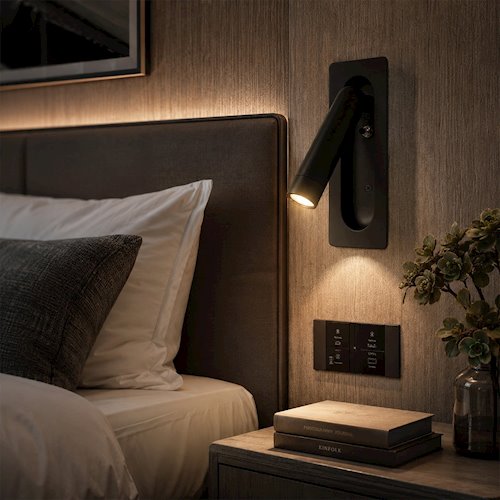 Kinkier reflektor ścienny LED Inn podtynkowy 3W 3000K czarny