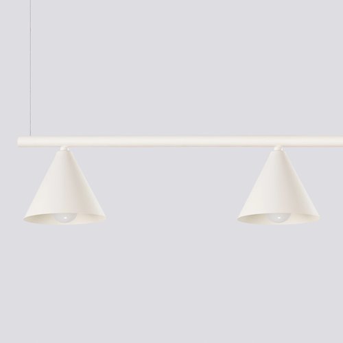 Lampa wisząca Nox 4-punktowa 4xE14 beżowa