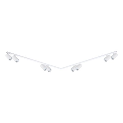 Lampa sufitowa z reflektorami Hero 8xGU10 biała
