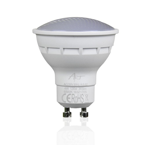 Żarówka LED GU10 4W 345lm ART® - biała zimna