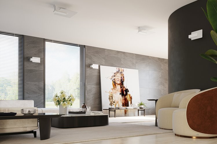 Lampa sufitowa nowoczesna LAPPO 2xE27 Biała