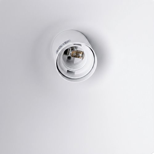 Lampa wisząca stożkowy klosz Nox 25cm 1xE27 biała