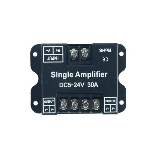 Wzmacniacz sygnału LED Mono 30A 12V-24V