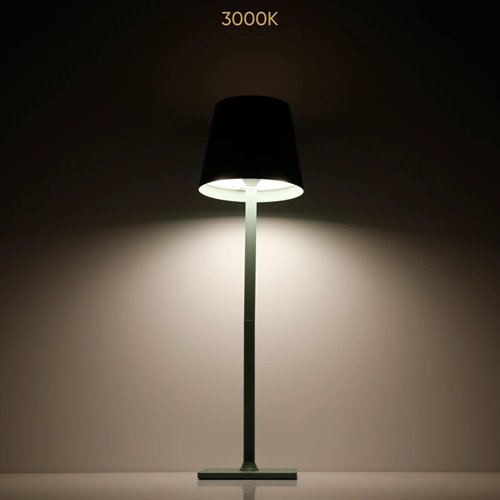 Lampa stołowa LED 4w1 3,5W 400lm CCT zielona 2x2000mAh
