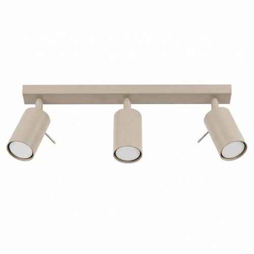 Kinkiet listwa z reflektorami Ring 3xGU10 taupe