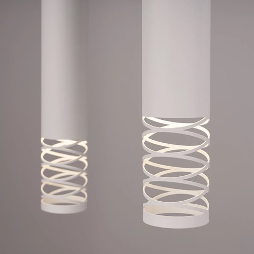 Lampa wisząca potrójna Lami 3L 3xGU10 listwa biała