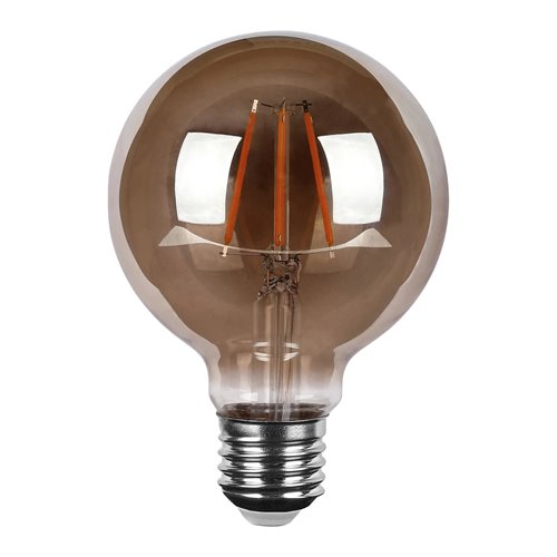 Żarówka LED E27 8W 864lm FILAMENT G125 biała ciepła 2200K