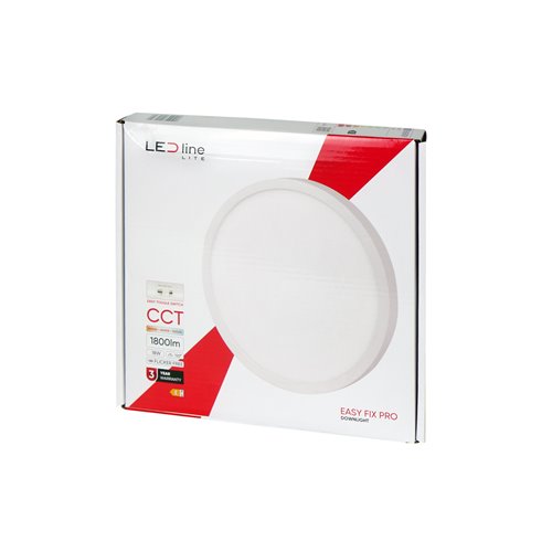 okrągły panel LED 18W easyfix sciemnialny