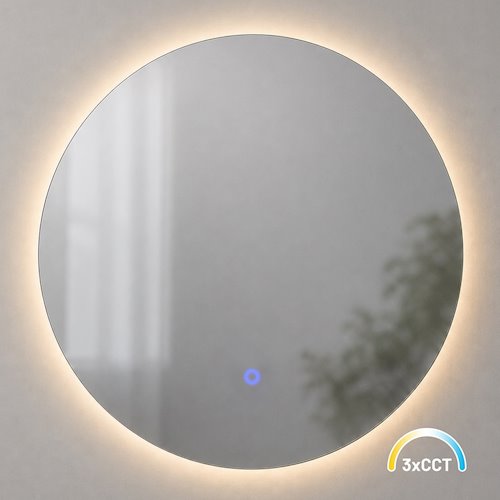 Lustro z oświetleniem LED FI60cm Riflesso 16W 3CCT