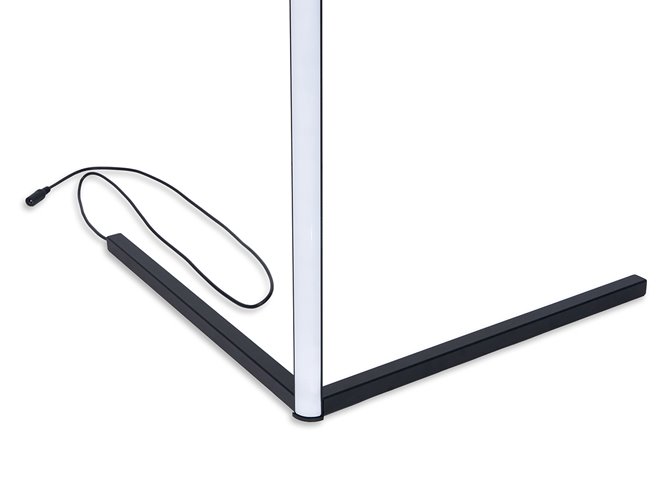 Lampa podłogowa LED z pilotem RGB+CCT 140cm 9W czarna