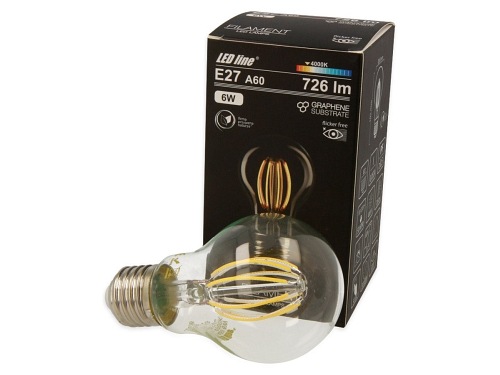 Żarówka LED E27 filament 