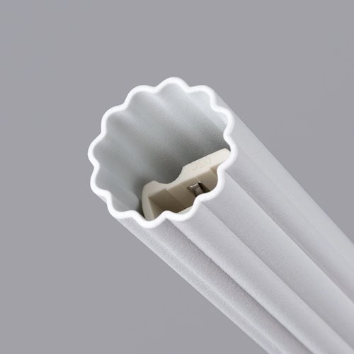 Lampa wisząca cienka tuba Arche 1xG9 biała