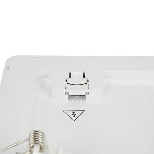 Panel LED o mocy 16W okrągły, podtynkowy, szklany z serii GLASS - biała  dzienna