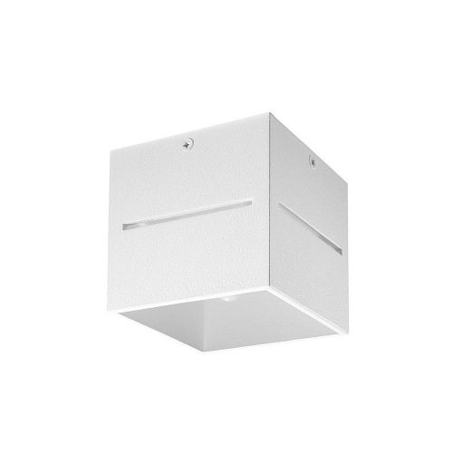 Halogen natynkowy kwadratowy LOBO 1xG9 Biały