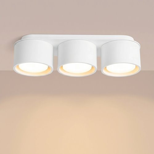 Lampa sufitowa potrójna tuba Modo 3xGx53 biała
