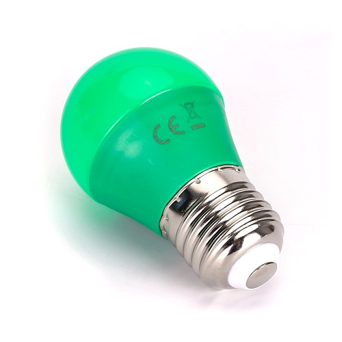 Żarówka LED E27 4W G45 Aigostar - zielona