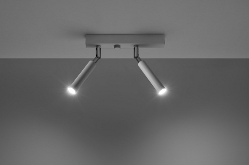 Lampa sufitowa 2 reflektory EYETECH 2xG9 biała