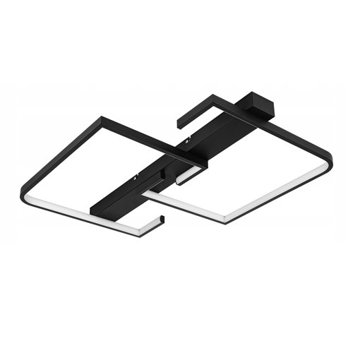 Żyrandol sufitowy LED Batten 29W czarny CCT DIP