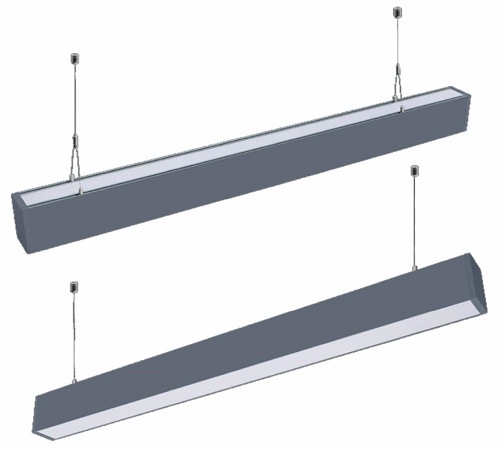 Lampa LED Linear V-TAC Samsung 60W Góra/Dół Srebrna 120cm VT-7-60 4000K 6000lm