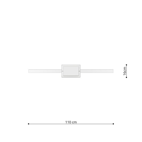 Lampa wisząca RIO 110 czarny LED 4000K