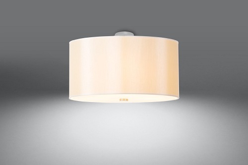 Lampa sufitowa okrągła OTTO 50 cm 5xE27 biała