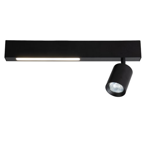 Kinkiet liniowy LED 5W Down z reflektorem GU10 Down czarny