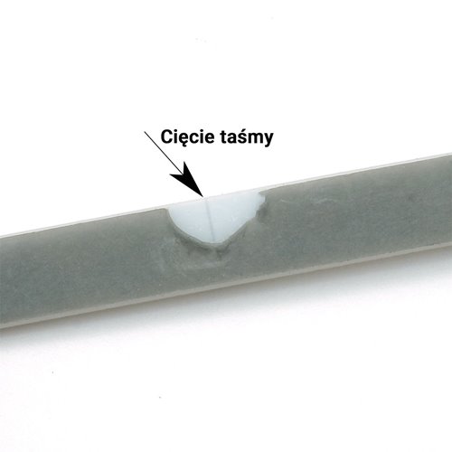 Taśma LED 24V COB IP68 Sauna Line 10W 480 LED Neutralna 5m