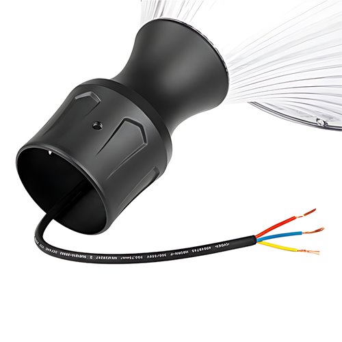 Lampa parkowa Latarnia 1xE27 Plano czarna