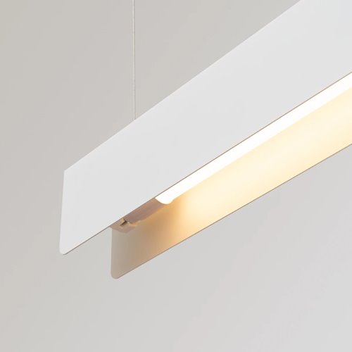 Lampa wisząca liniowa Spark 100cm 1xG13 8,5W 3000K biała